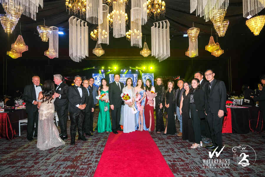 A Night of Silver Splendor at Waterfront Cebu City Hotel & Casino